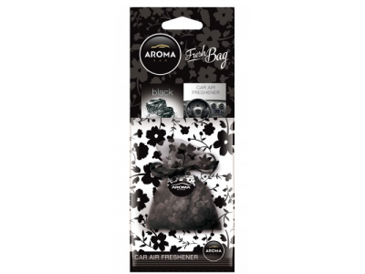 Ароматизатор AROMA CAR FRESH BAG Black