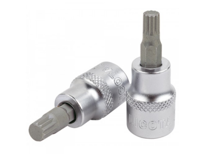 Головка торцевая с вставкой spline 1/2" M5 L=55мм от LICOTA Головка торцевая с вставкой spline 1/2" M5 L=55мм