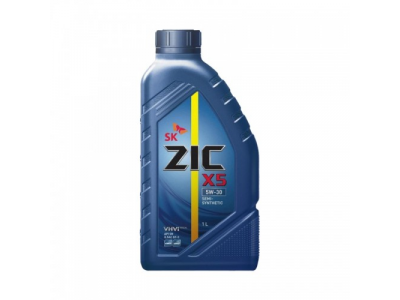 Моторное масло ZIC X5 5W30, 1л