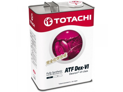 Жидкость для АКПП TOTACHI ATF DEXRON VI синт. 4л от TOTACHI Жидкость для АКПП TOTACHI ATF DEXRON VI синт. 4л