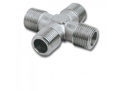 Переходник GAV 1262/3 крест MMMM 3/8 от GAV Переходник GAV 1262/3 крест MMMM 3/8